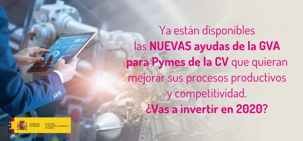 Ayudas para Pymes Industriales de Com. Valenciana - Nunsys